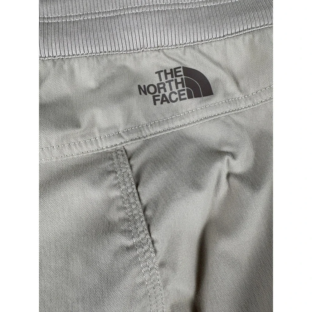The North Face Aphrodite 2.0 Capri Pants Khaki Tan Herringbone Womens XL Regular